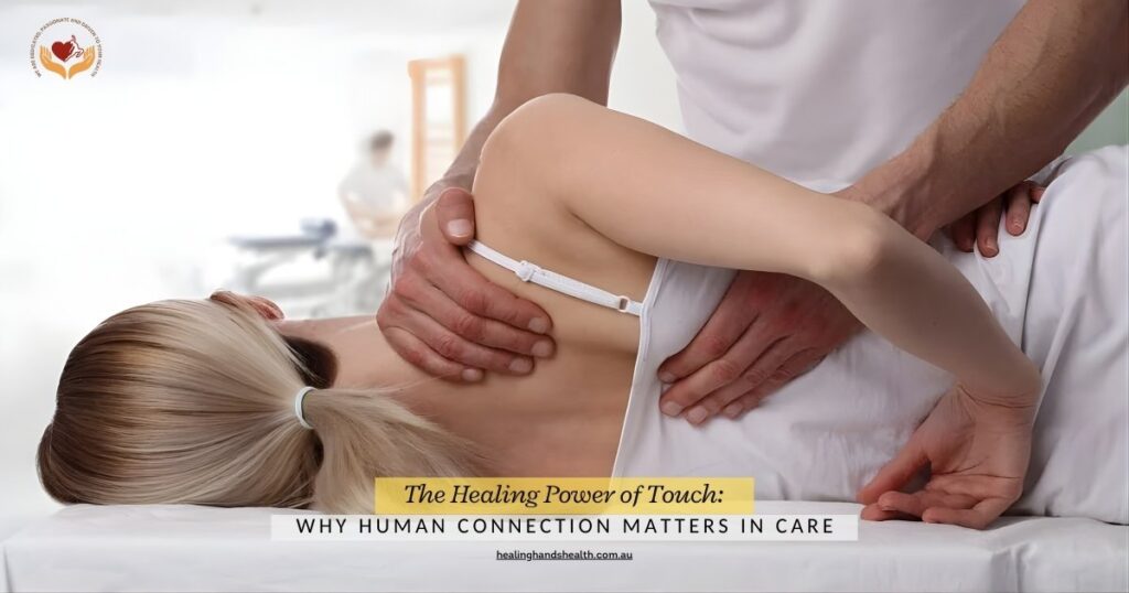 hands-on osteopathy treatment focused on safety and human connection