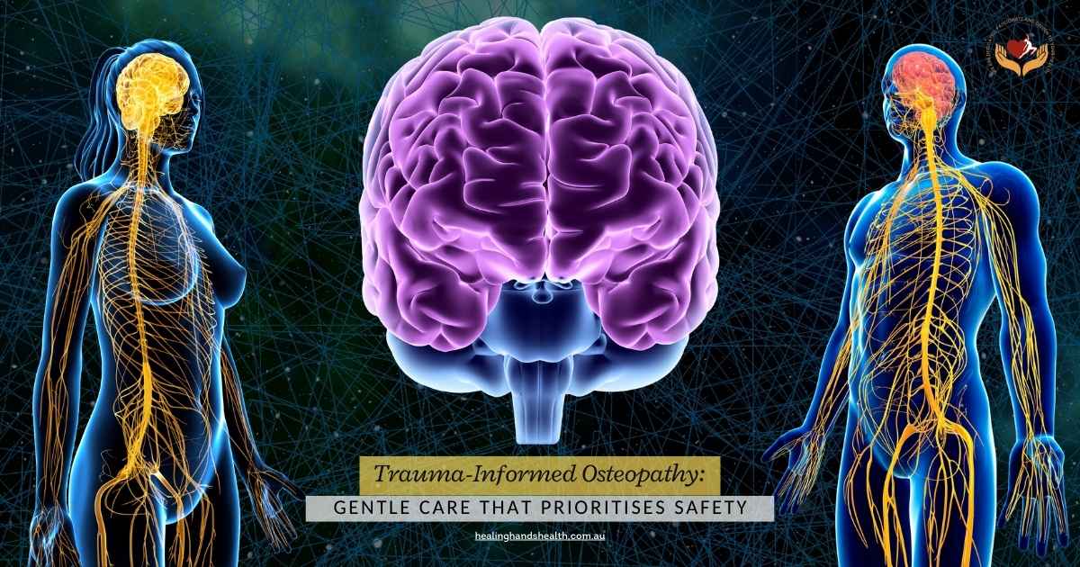 calm osteopathy treatment focusing on emotional safety and gentle care