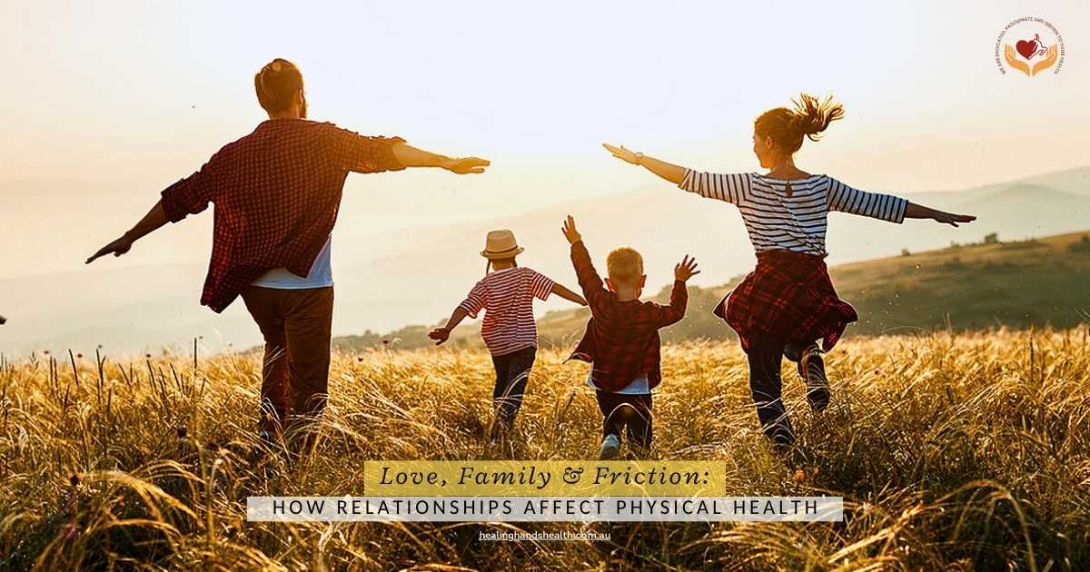 family relationships and emotional connection influencing wellbeing