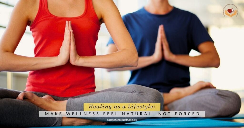 person enjoying gentle movement as part of healing as a lifestyle