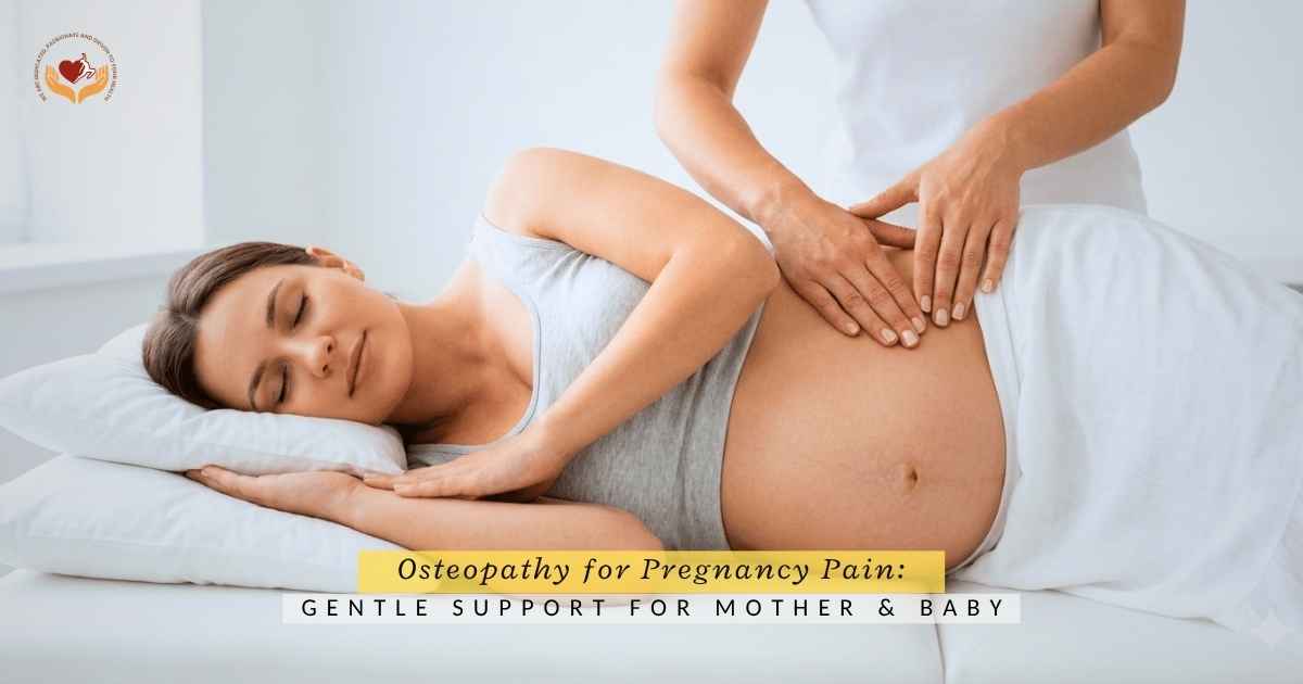 osteopath supporting comfortable movement during pregnancy