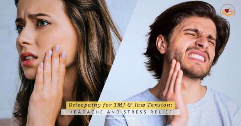 osteopathy treatment for TMJ dysfunction and jaw tension