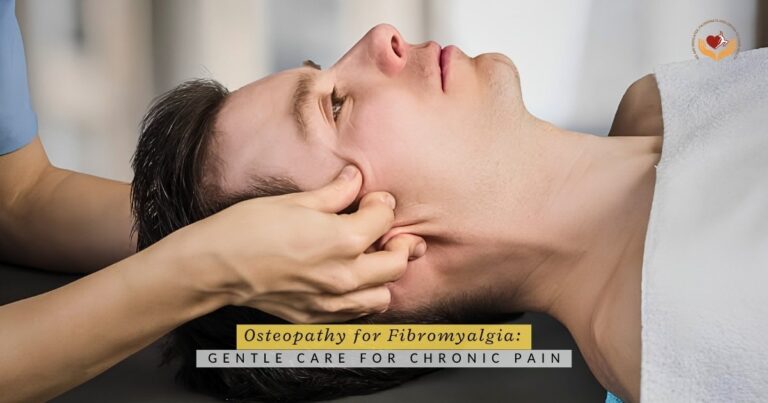 gentle osteopathy treatment supporting a person with chronic pain